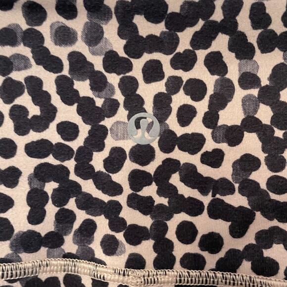 Lululemon High Times Pant  Wrap Mesh Ace Spot Grain Black  Sz 4 - Picture 4 of 4